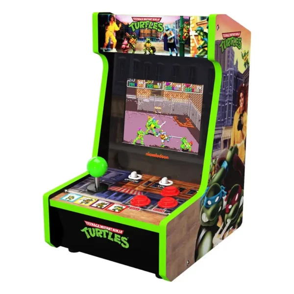 LES TORTUES NINJA - Mini Borne d'Arcade Vintage Teenage Mutant Ninja Turtles 40 cm – Image 2