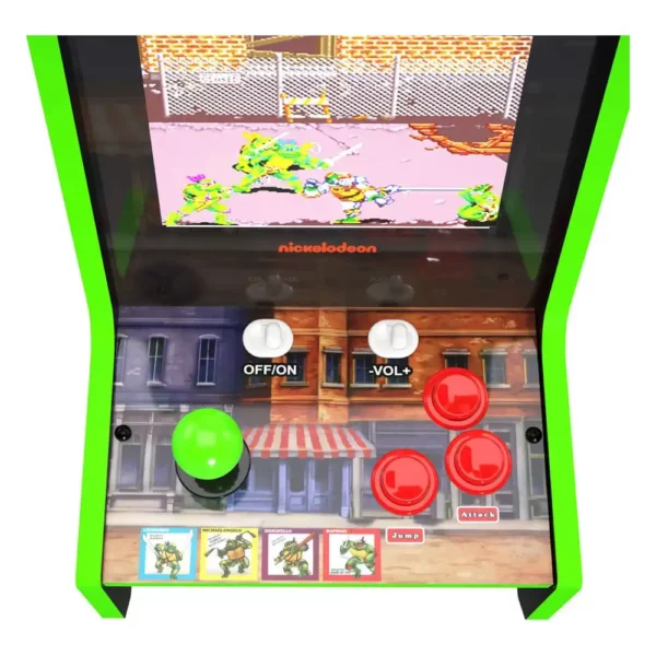 LES TORTUES NINJA - Mini Borne d'Arcade Vintage Teenage Mutant Ninja Turtles 40 cm – Image 5