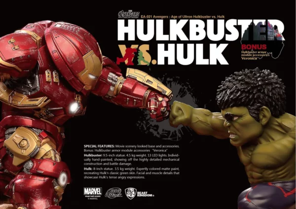MARVEL - Figurine Egg Attack Action Hulk vs Hulkbuster (Avengers: L’Ère d'Ultron) – Image 3