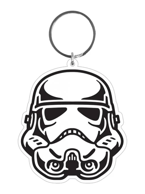 STAR WARS - Porte-clés Caoutchouc Stormtrooper
