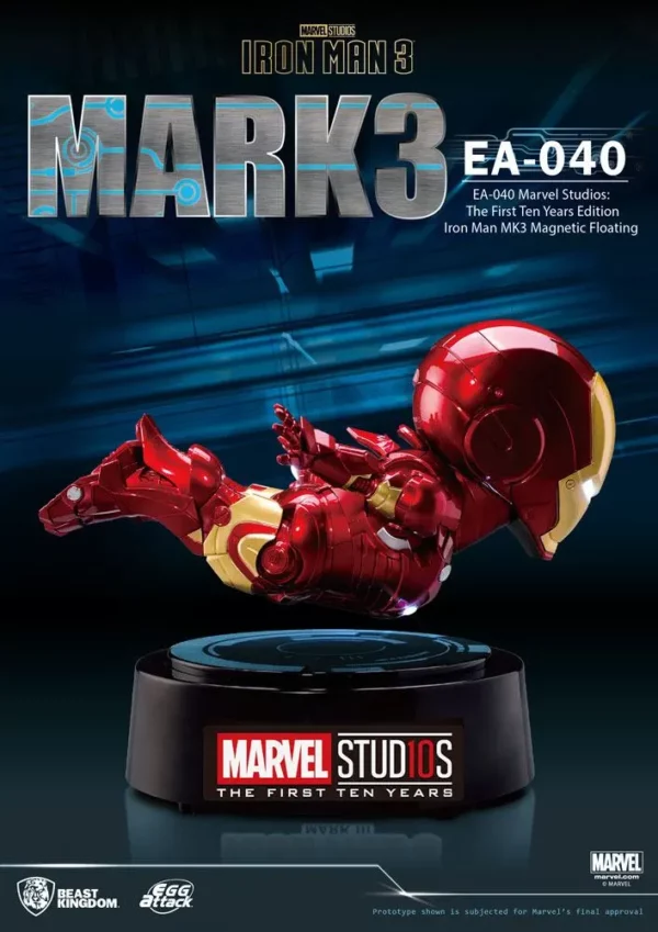 MARVEL - Figurine Egg Attack Iron Man Mark III The First 10 Years Edition 16 cm – Image 3
