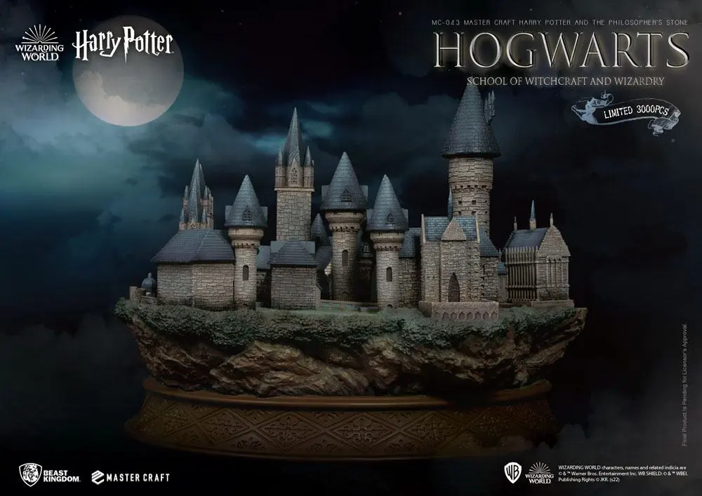 HARRY POTTER - Statuette Master Craft Château de Poudlard 32 cm - Le Manoir  des Comics