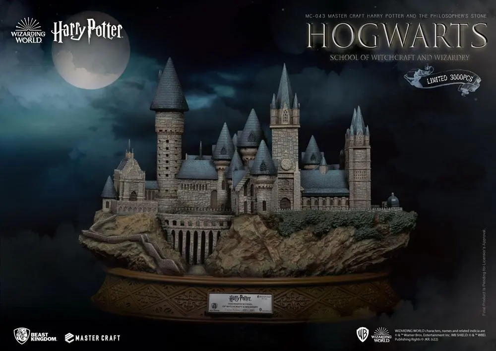 HARRY POTTER - Statuette Master Craft Château de Poudlard 32 cm - Le Manoir  des Comics