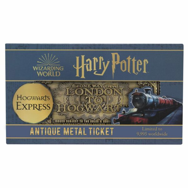 HARRY POTTER - Réplique Ticket de Train Poudlard Express Edition Limitée – Image 4