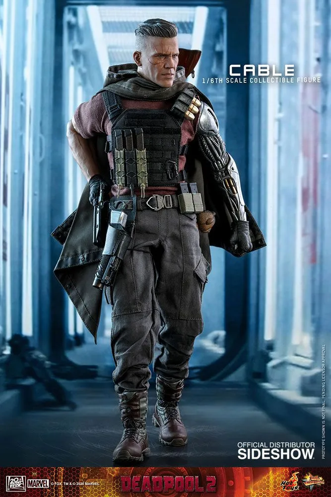 MARVEL - Figurine 1/6 Movie Masterpiece Cable (Deadpool 2) 30 cm