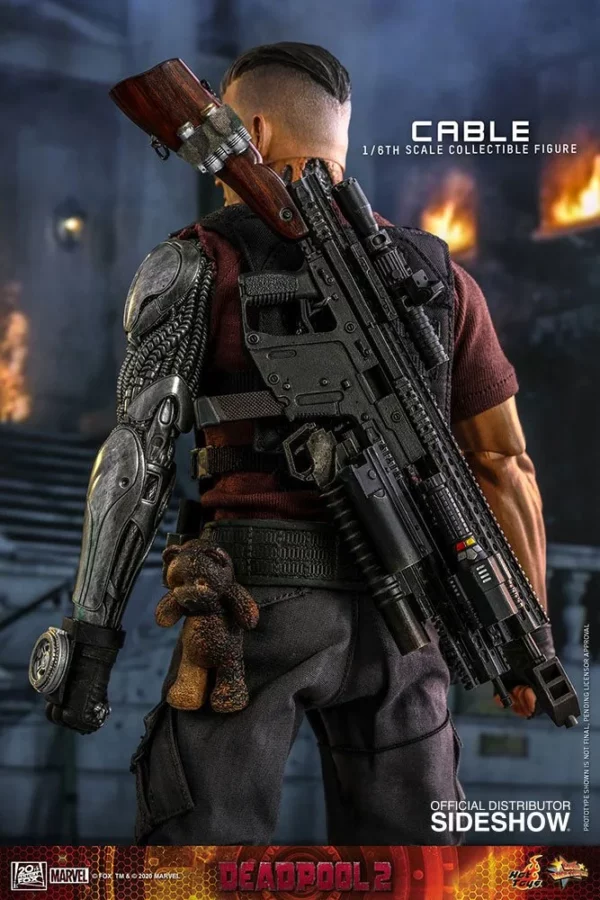 MARVEL - Figurine 1/6 Movie Masterpiece Cable (Deadpool 2) 30 cm – Image 6