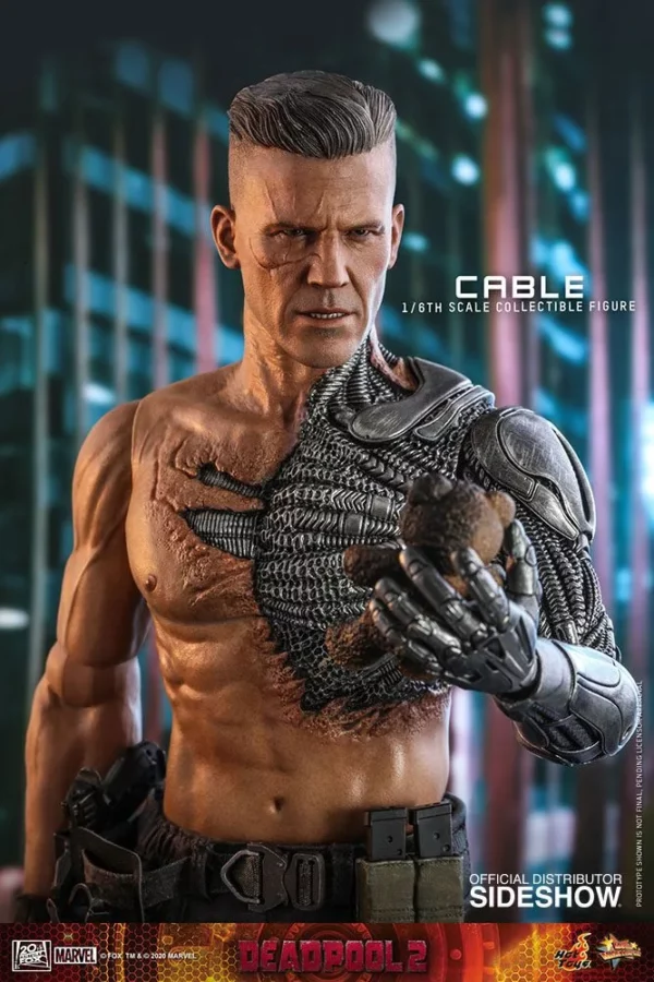 MARVEL - Figurine 1/6 Movie Masterpiece Cable (Deadpool 2) 30 cm – Image 7