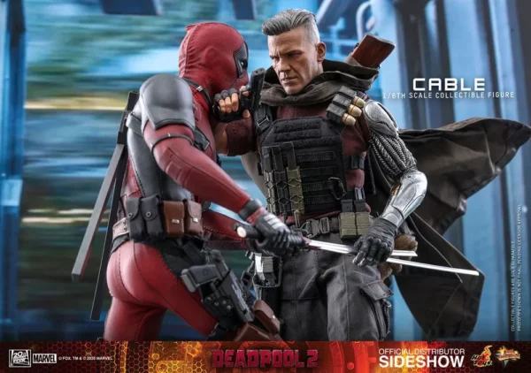 MARVEL - Figurine 1/6 Movie Masterpiece Cable (Deadpool 2) 30 cm – Image 12