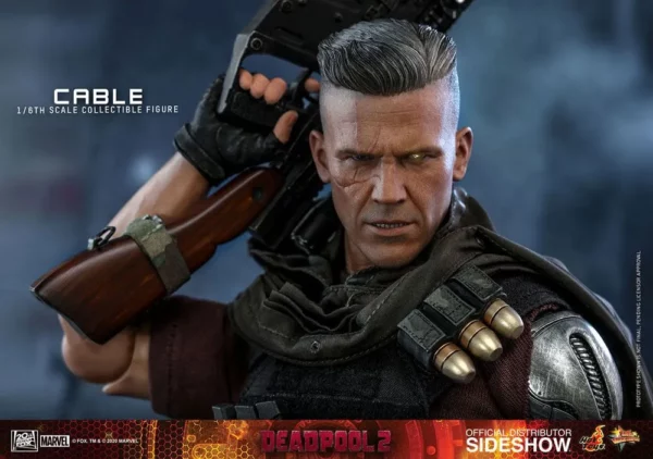 MARVEL - Figurine 1/6 Movie Masterpiece Cable (Deadpool 2) 30 cm – Image 15