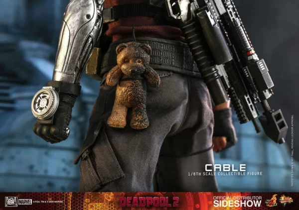 MARVEL - Figurine 1/6 Movie Masterpiece Cable (Deadpool 2) 30 cm – Image 17