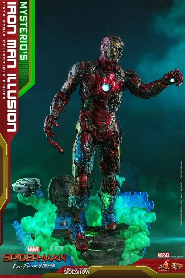 MARVEL - Figurine 1/6 Iron Man Mysterio's Illusion (Spider-Man: Far From Home) 32 cm – Image 7