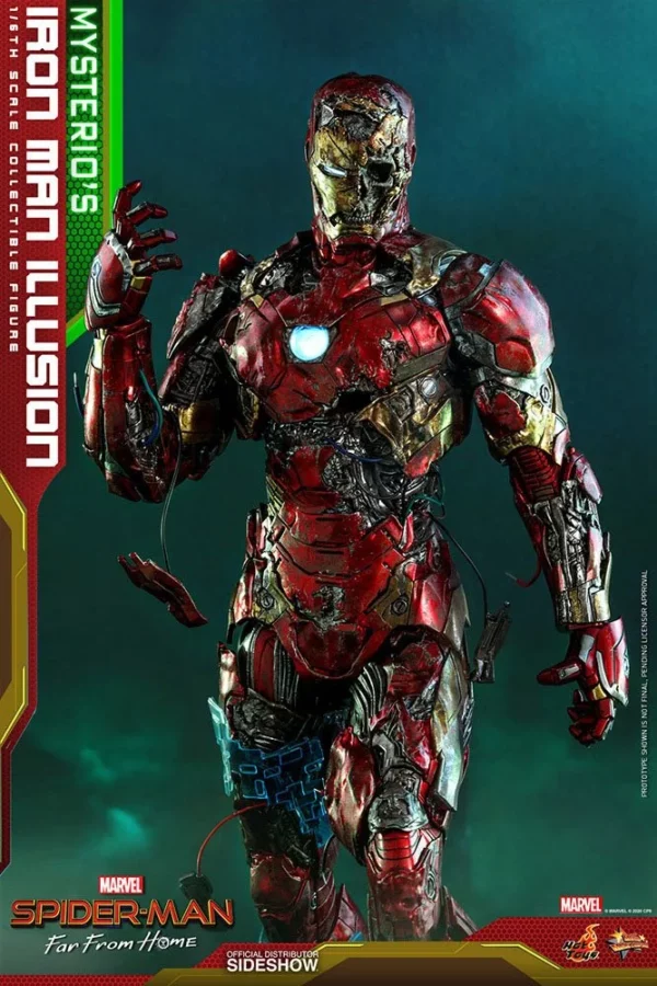 MARVEL - Figurine 1/6 Iron Man Mysterio's Illusion (Spider-Man: Far From Home) 32 cm – Image 11