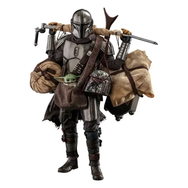 STAR WARS – Pack Figurines 1/6 The Mandalorian & Grogu Deluxe Version 30 cm – Image 20