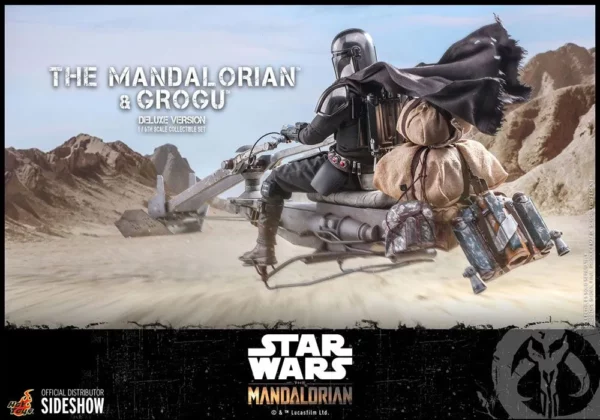 STAR WARS – Pack Figurines 1/6 The Mandalorian & Grogu Deluxe Version 30 cm – Image 14