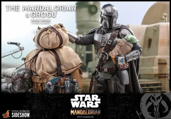 STAR WARS – Pack Figurines 1/6 The Mandalorian & Grogu Deluxe Version 30 cm – Image 15