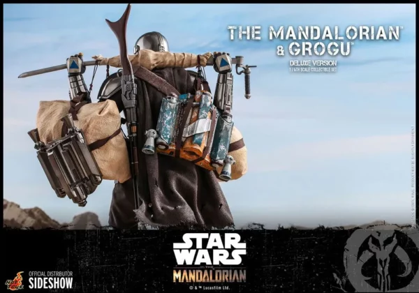 STAR WARS – Pack Figurines 1/6 The Mandalorian & Grogu Deluxe Version 30 cm – Image 16