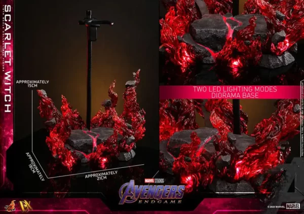 MARVEL – Figurine DX 1/6 Scarlet Witch (Avengers: Endgame) 28 cm – Image 14