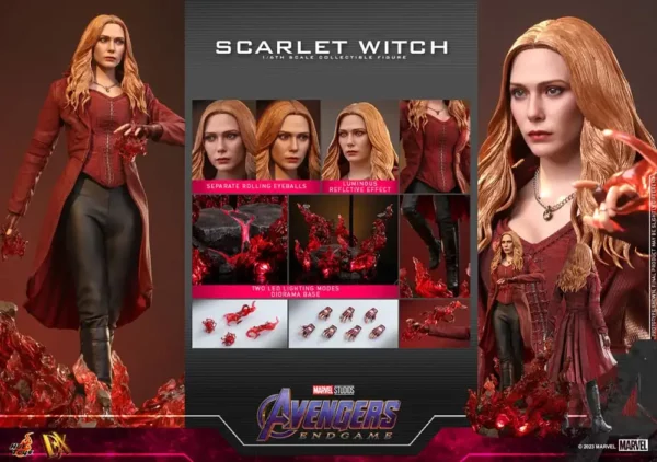 MARVEL – Figurine DX 1/6 Scarlet Witch (Avengers: Endgame) 28 cm – Image 15