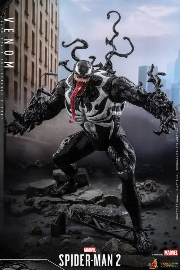 MARVEL – Figurine 1/6 Video Game Masterpiece Venom (Marvel's Spider-Man 2) 53 cm – Image 4