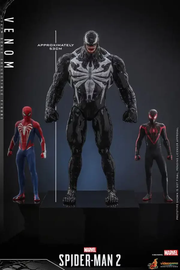 MARVEL – Figurine 1/6 Video Game Masterpiece Venom (Marvel's Spider-Man 2) 53 cm – Image 8