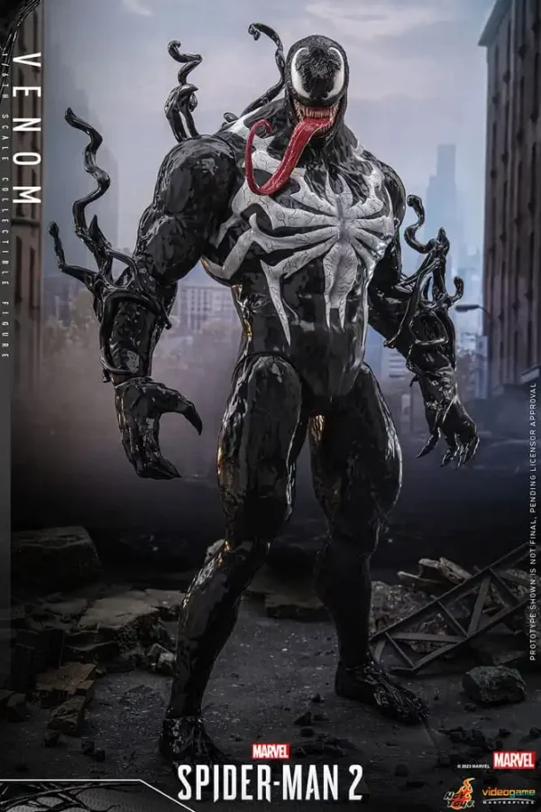 MARVEL – Figurine 1/6 Video Game Masterpiece Venom (Marvel's Spider-Man 2) 53 cm – Image 9