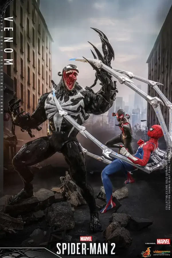 MARVEL – Figurine 1/6 Video Game Masterpiece Venom (Marvel's Spider-Man 2) 53 cm – Image 10