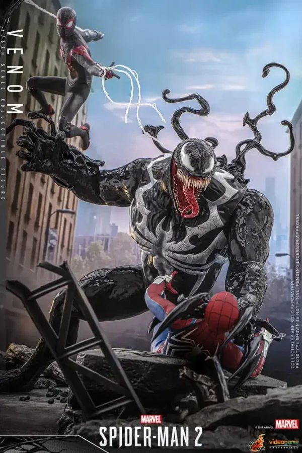 MARVEL – Figurine 1/6 Video Game Masterpiece Venom (Marvel's Spider-Man 2) 53 cm – Image 12