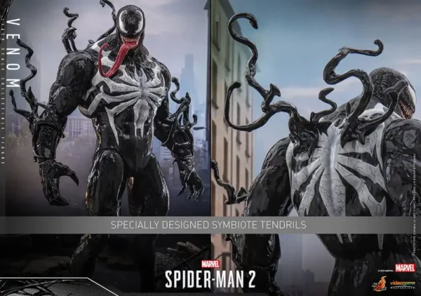 MARVEL – Figurine 1/6 Video Game Masterpiece Venom (Marvel's Spider-Man 2) 53 cm – Image 19