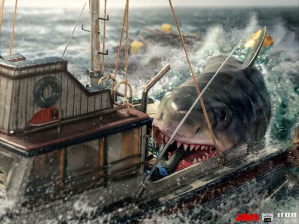LES DENTS DE LA MER - Statuette 1/20 Jaws Attack 104 cm – Image 18