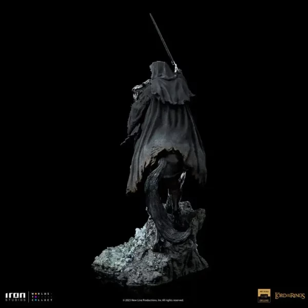 LE SEIGNEUR DES ANNEAUX - Statuette 1/10 Deluxe Art Scale Nazgul on Horse 42 cm – Image 5