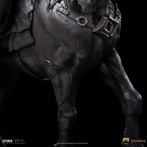 LE SEIGNEUR DES ANNEAUX - Statuette 1/10 Deluxe Art Scale Nazgul on Horse 42 cm – Image 9