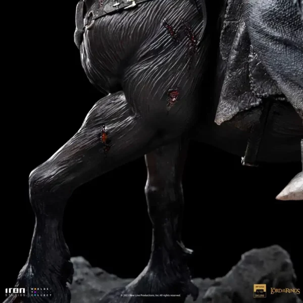 LE SEIGNEUR DES ANNEAUX - Statuette 1/10 Deluxe Art Scale Nazgul on Horse 42 cm – Image 10