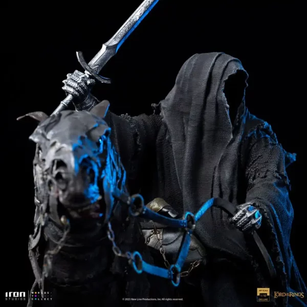 LE SEIGNEUR DES ANNEAUX - Statuette 1/10 Deluxe Art Scale Nazgul on Horse 42 cm – Image 14
