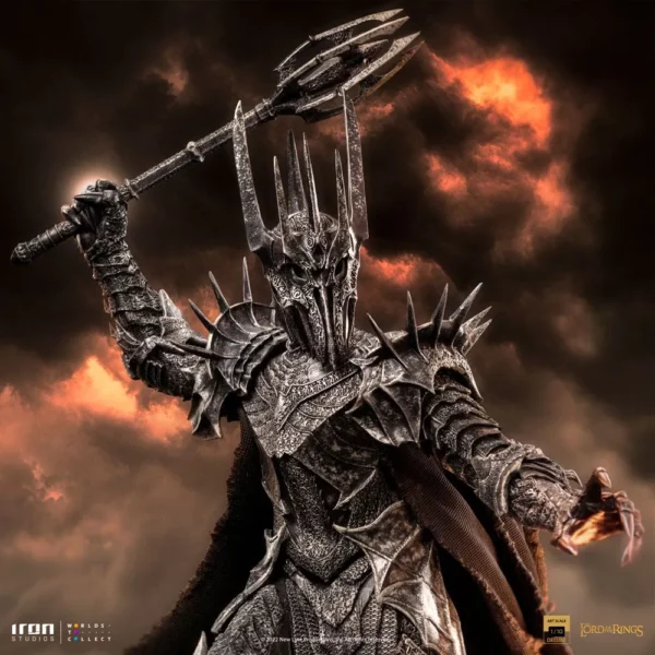LE SEIGNEUR DES ANNEAUX – Statuette 1/10 Deluxe Art Scale Sauron 38 cm – Image 15