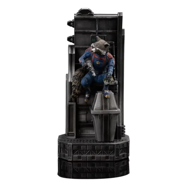 MARVEL – Statuette Art Scale 1/10 Rocket Raccoon (Les Gardiens de la Galaxie Vol. 3) 20 cm – Image 2