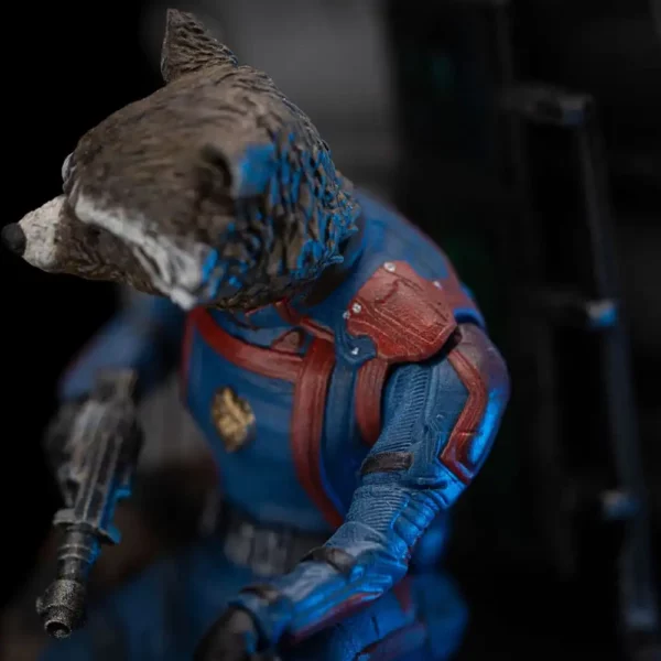 MARVEL – Statuette Art Scale 1/10 Rocket Raccoon (Les Gardiens de la Galaxie Vol. 3) 20 cm – Image 9