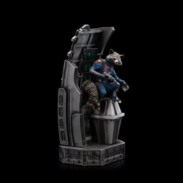 MARVEL – Statuette Art Scale 1/10 Rocket Raccoon (Les Gardiens de la Galaxie Vol. 3) 20 cm – Image 12