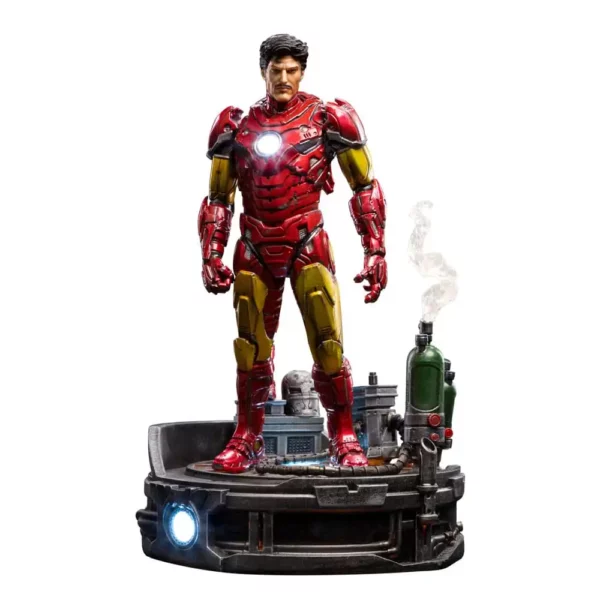 MARVEL – Statuette Deluxe Art Scale 1/10 Iron Man Unleashed 23 cm – Image 2