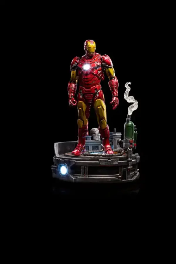 MARVEL – Statuette Deluxe Art Scale 1/10 Iron Man Unleashed 23 cm – Image 11