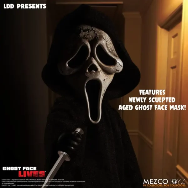 SCREAM – Figurine Ghost Face Zombie Edition 25 cm – Image 2