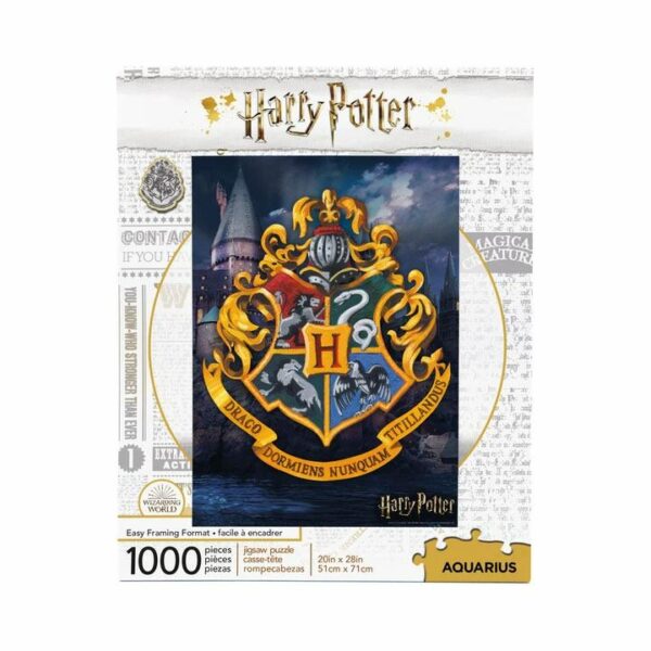HARRY POTTER – Puzzle 1000 pièces Logo Poudlard – Image 2