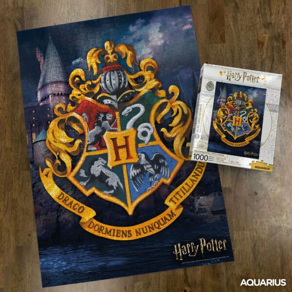 HARRY POTTER – Puzzle 1000 pièces Logo Poudlard – Image 4