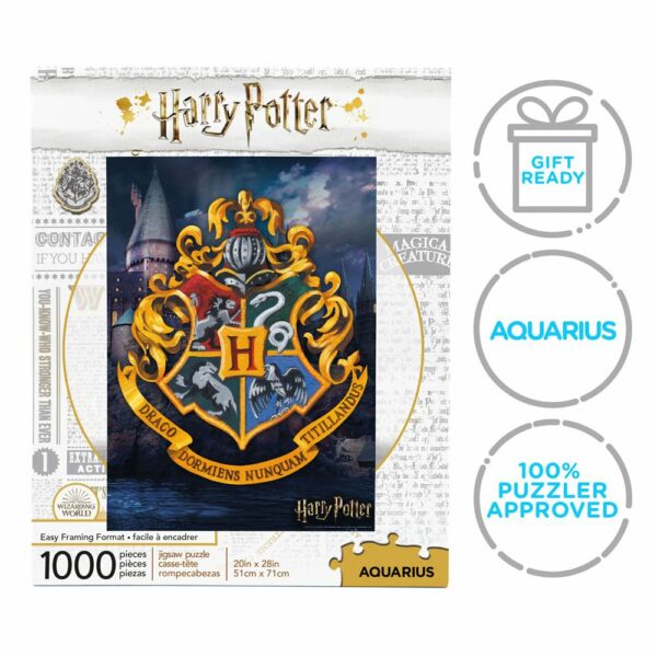 HARRY POTTER – Puzzle 1000 pièces Logo Poudlard – Image 5