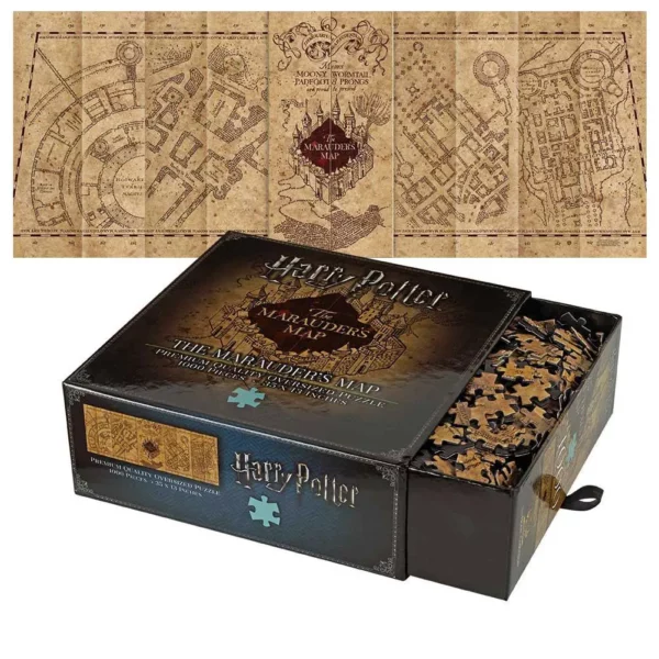 HARRY POTTER – Puzzle 1000 pièces Carte du Maraudeur – Image 5