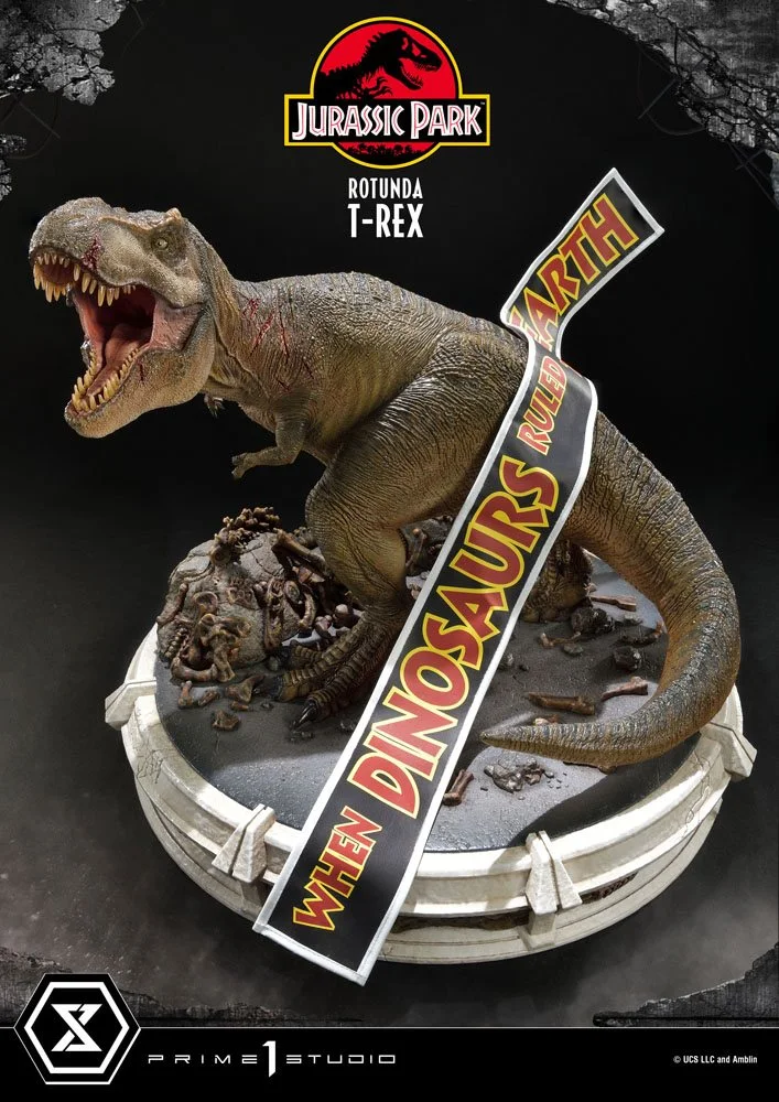 JURASSIC PARK - Statuette 1/6 Rotunda T-Rex 36 cm