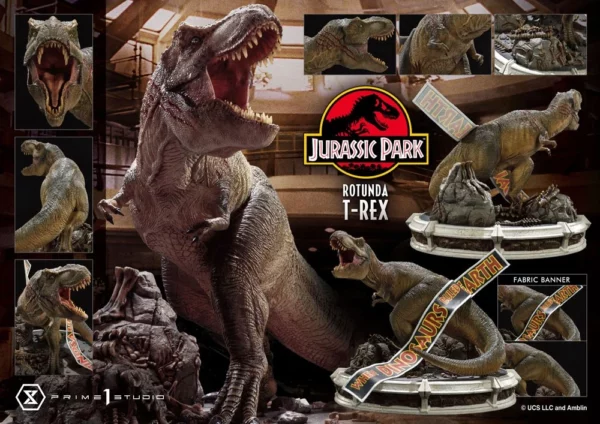 JURASSIC PARK - Statuette 1/6 Rotunda T-Rex 36 cm – Image 24