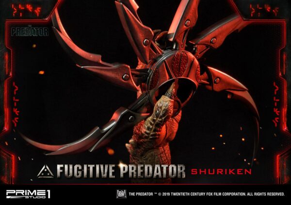 PREDATOR - Buste 1/1 Fugitive Predator Shuriken 65 cm – Image 4