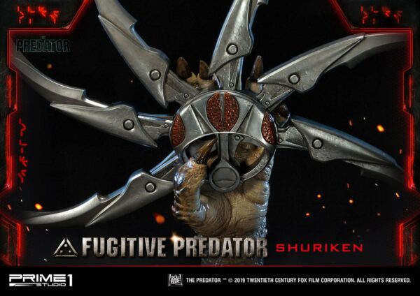 PREDATOR - Buste 1/1 Fugitive Predator Shuriken 65 cm – Image 5