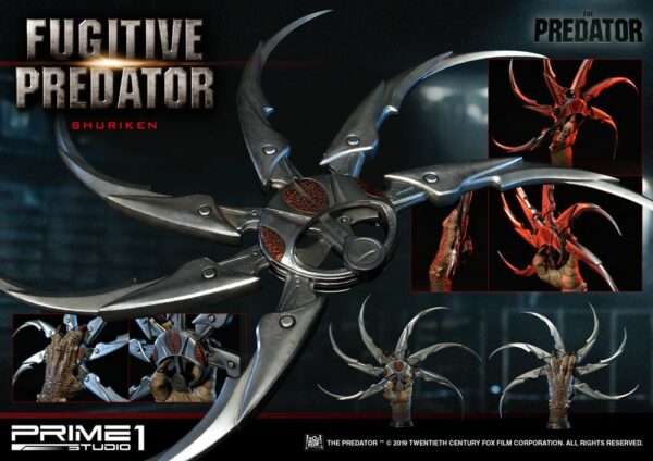 PREDATOR - Buste 1/1 Fugitive Predator Shuriken 65 cm – Image 7
