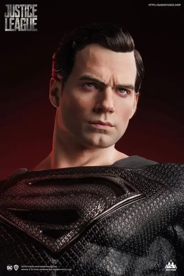 DC COMICS - Statuette 1/3 Superman Black Suit Version Regular Edition 80 cm – Image 25